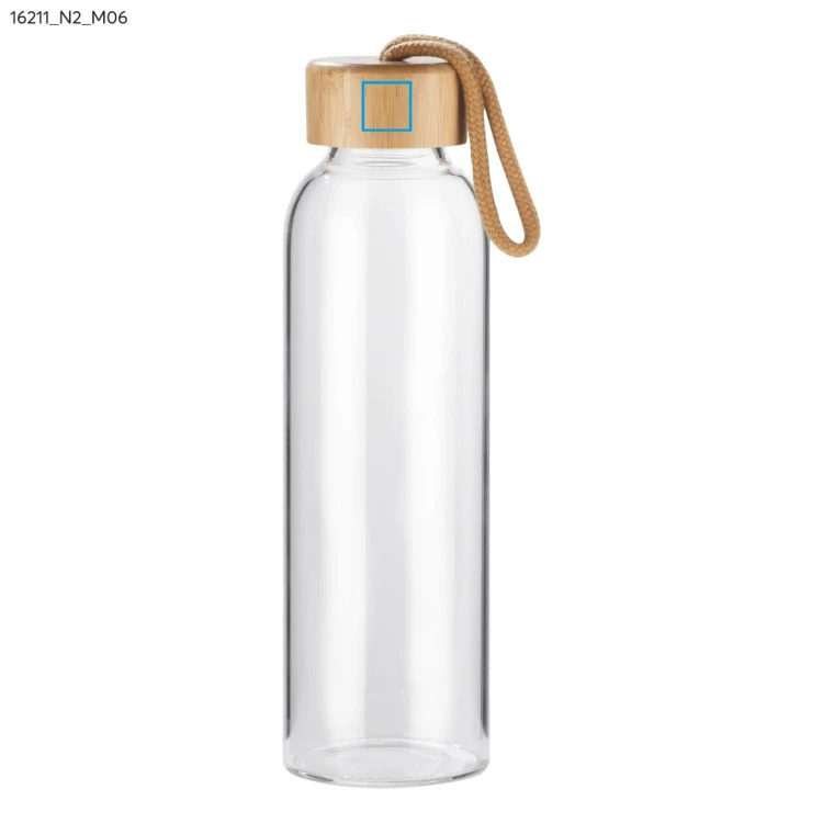 Butelka szklana VIDO 560 ml przezroczysty
