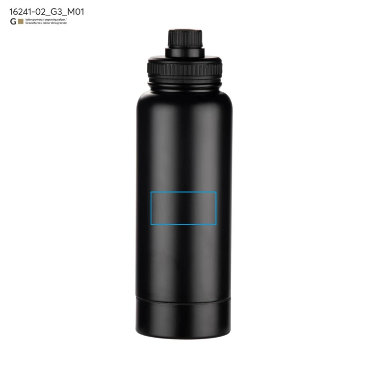 Butelka termiczna FIDI 1000 ml czarny