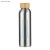 Butelka aluminiowa LIAM 600 ml srebrny z logo