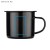 Kubek emaliowany EMAL 300 ml czarny z logo