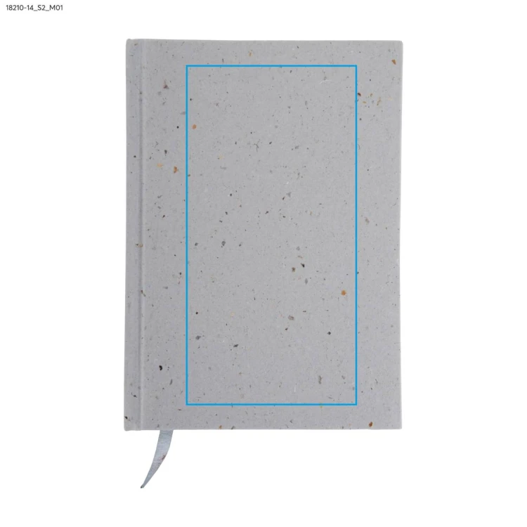 Notes KOFE A5 popielaty (szary) z logo