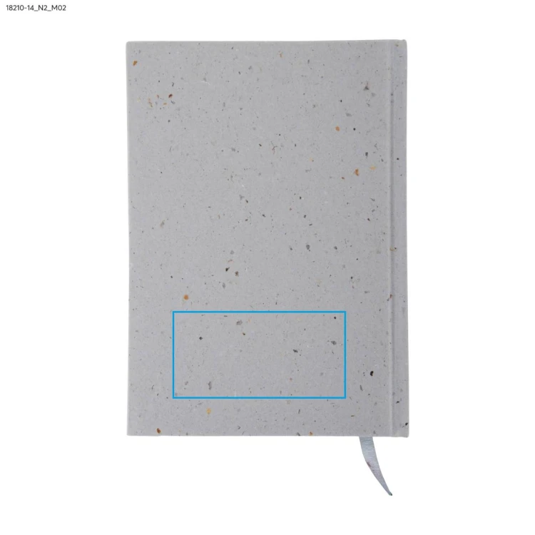 Notes KOFE A5 popielaty (szary) z logo