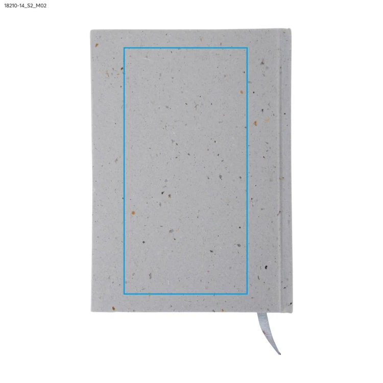 Notes KOFE A5 popielaty (szary) z logo
