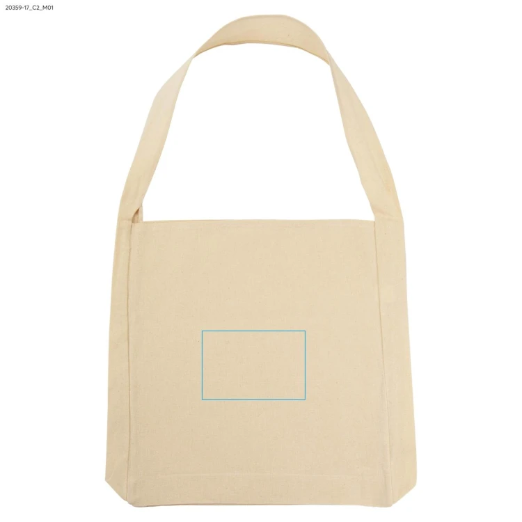 Torba bawełniana ARPO 220 g beżowy (naturalny) z logo