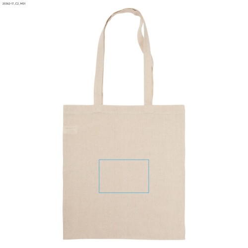 Torba bawełniana BAGI 300g beżowy (naturalny) z logo