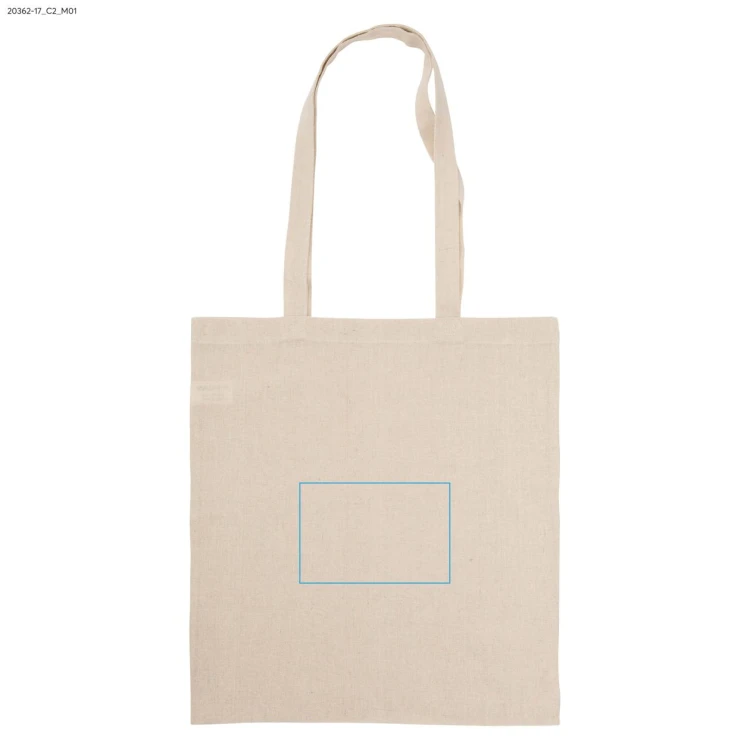 Torba bawełniana BAGI 300g beżowy (naturalny) z logo