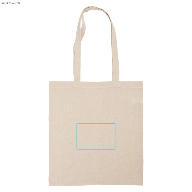 Torba bawełniana BAGI 300g beżowy (naturalny) z logo