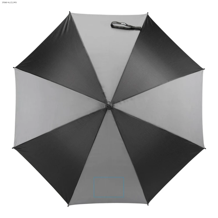 Parasol ISTA popielaty (szary) z logo