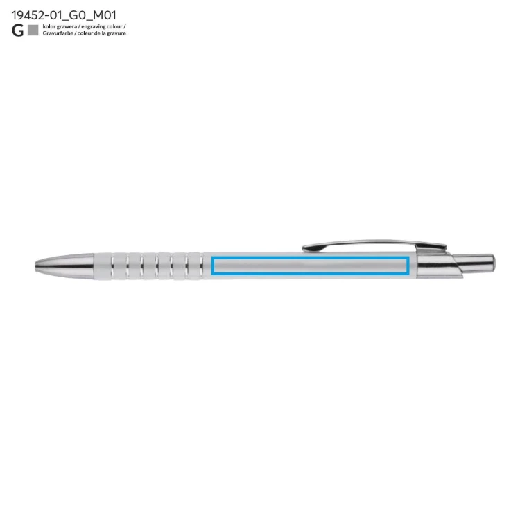 Długopis RING biały