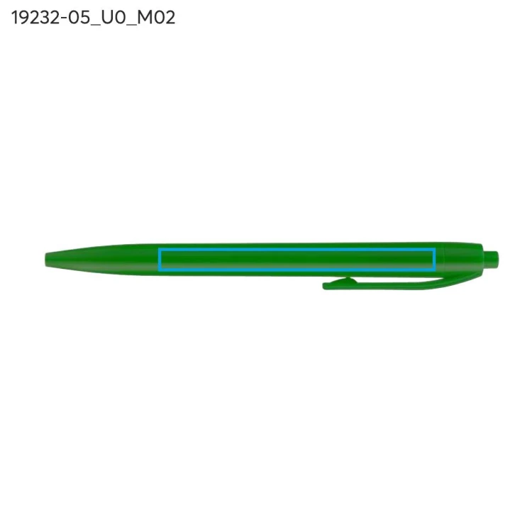 Długopis BASIC zielony