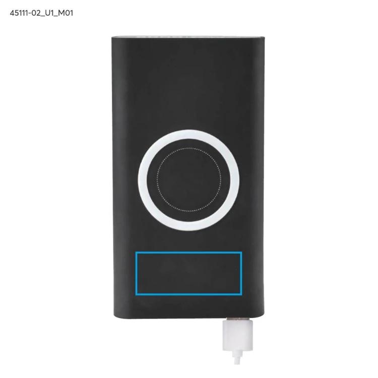 Power bank DOUBLE 8000 mAh czarny