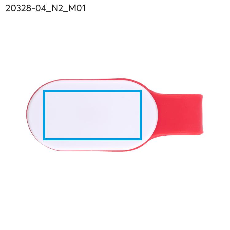 Lampka LED z magnesem CLIPSY czerwony