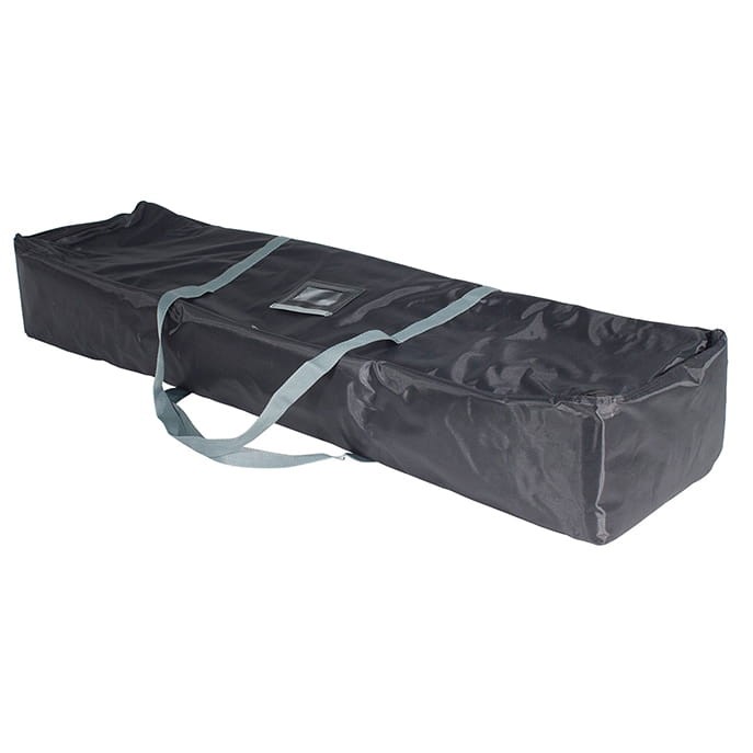 Curved Fabric Banner Stand - Horizontal 2,4  x 2,4 m with double-sided printout