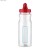 Bidon ze słomką TRANCE 700 ml czerwony