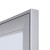 SCS 4xA4 Magnetic Display Case 44x61 cm Closed with a Key for Indoor Use, Indoor and Outdoor Display Cabinet, Advertising Display Case, Information Display Case, Notice Board, Information Board