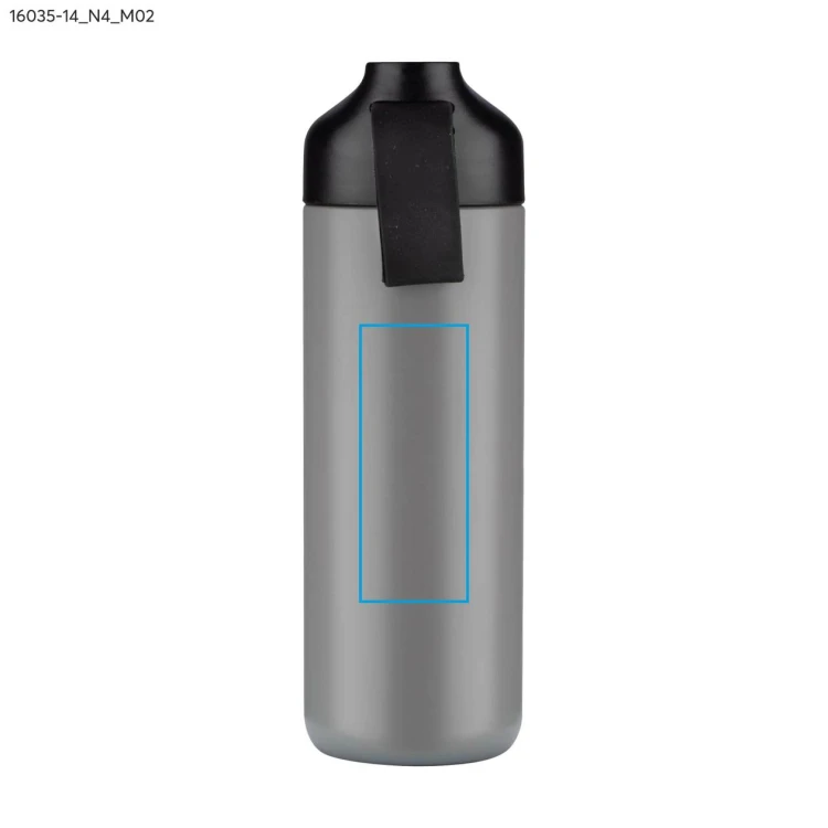 Butelka termiczna ELSA 600 ml popielaty (szary)