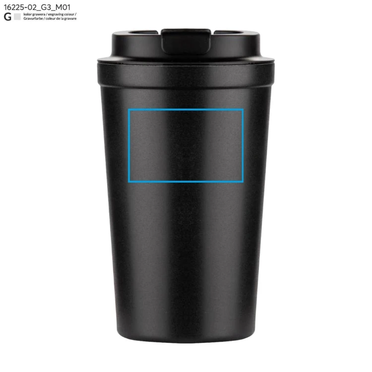 Kubek termiczny COLPO 400 ml czarny