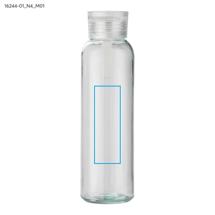 Butelka szklana VERRE 500 ml biały