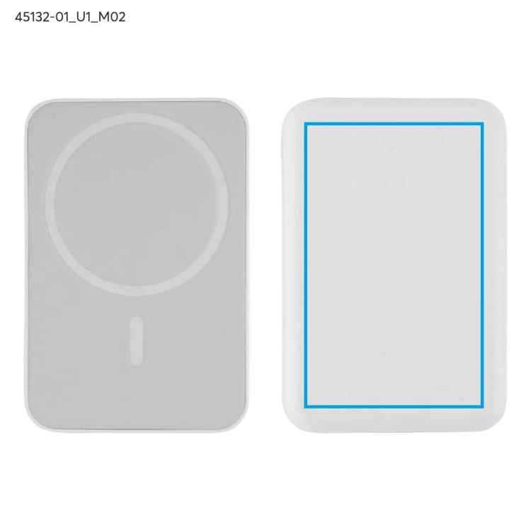 Power bank PRESTI 5000 mAh 18W biały