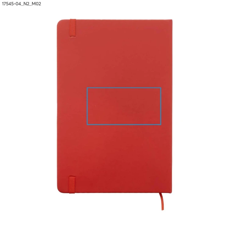 Notes VITAL A5 czerwony