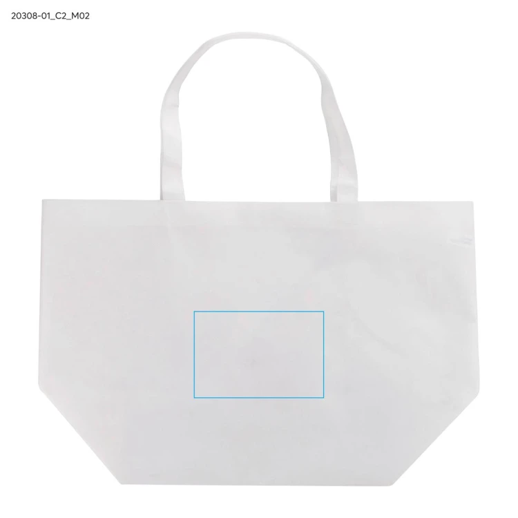 Torba na zakupy RPET TEAR biały