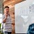 SCRITTO® Economy Magnetic Dry-Wipe Board 180 x 90 cm  White Magnetic Dry-Wipe Board for School or Office for Writing with a Marker Pen or a Felt-tip Pen