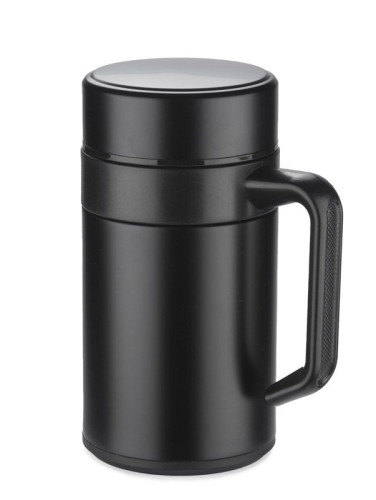 Kubek termiczny BOSSKI 400 ml czarny z logo