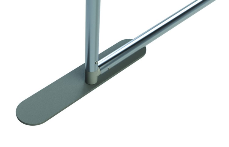 Stabilizing feet turned