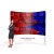 Curved Fabric Banner Stand - Horizontal 2,4  x 2,4 m with double-sided printout