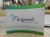 Curved Fabric Banner Stand - Horizontal 2,4  x 2,4 m with double-sided printout