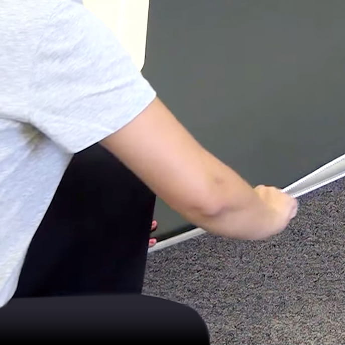 Advertising Wall for Elections 3 x 2.4 m Curved Fabric Backwall - Horizontal with a Printout