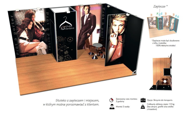 Vector Mode&Tendance Stand 15m2