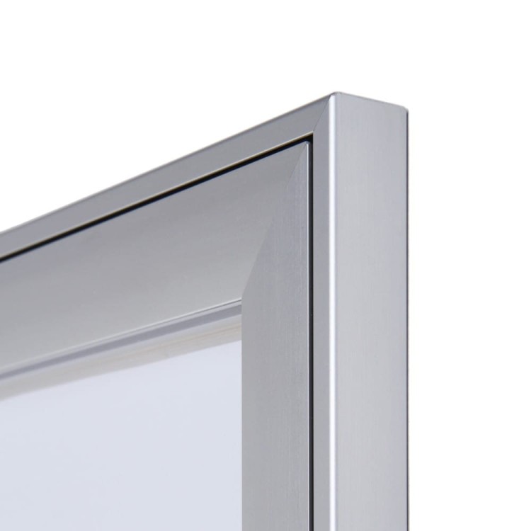 SCS 2xA4 Magnetic Display Case 44x30 cm Closed with a Key for Indoor Use, Indoor and Outdoor Display Cabinet, Advertising Display Case, Information Display Case, Notice Board, Information Board