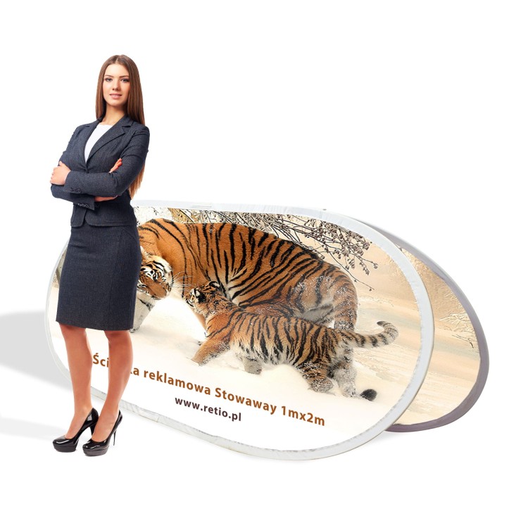 Stowaway fabric stand