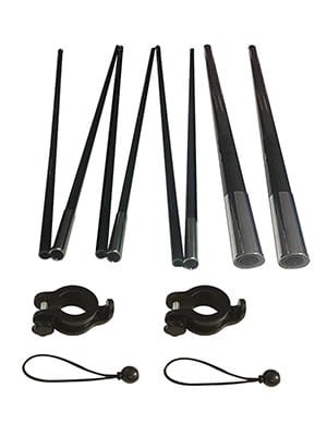 External Arched Gate, 4m, with a single-sided print