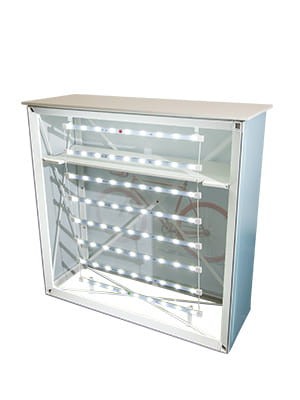 Illuminated Counter Table Hybrid LED