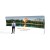 Curved Fabric Banner Stand - Vertical 6,1 x 2,3 m with double-sided printout