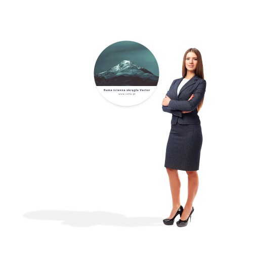 Vector Round Wall Frame