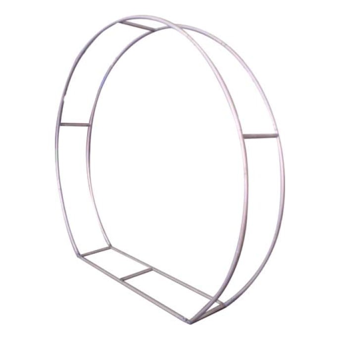 Fabric Advertising Wall Double-Sided 3D Half Moon - LARGE - 2280 x 2500 mm