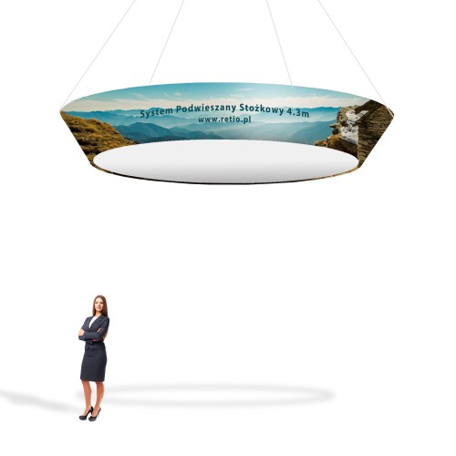 Tapered Hanging Banner