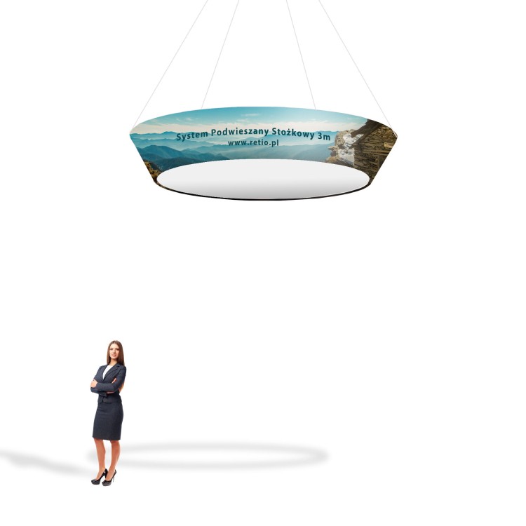 Tapered Hanging Banner