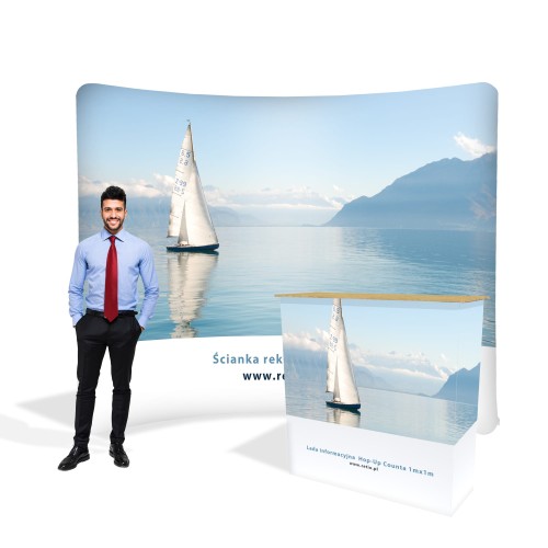Sail Advertising Set - Wall + Counter