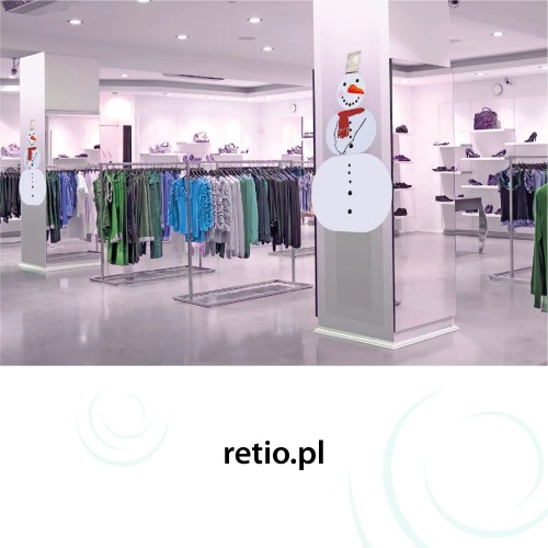 Wall Mounted Advertising Snowman