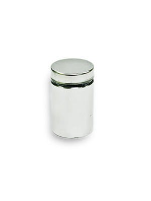Mounting distance 12mm Ø Aluminium Chrome