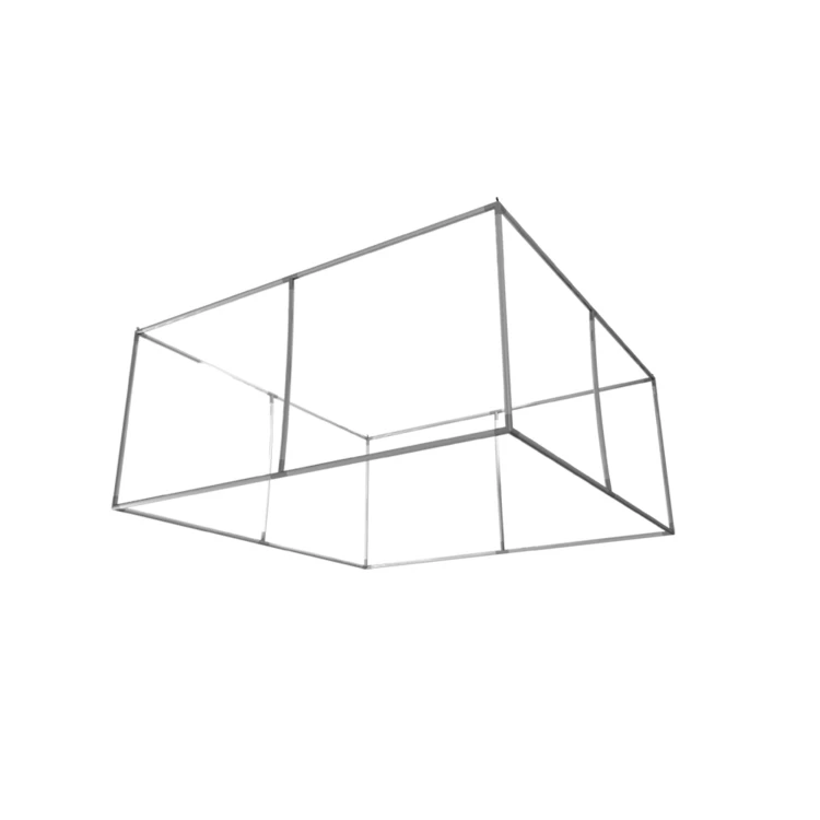 Square Fabric Suspension Frame