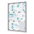 XS 9xA4 Magnetic Display Cabinet 66X92 cm with B1 Flame Retardant Certificate, Closed with a Key for Internal Use, Internal Display, Advertising Display, Information Display, Notice Board, FIREPROOF Information Board