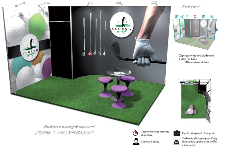 Vector Legend Stand 12m2