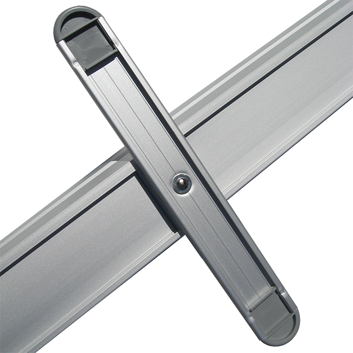 Wasp Roll-up 85 x 200 cm rolled advertising stand with a printout