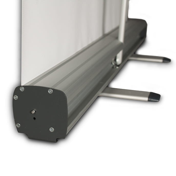 Mosquito Roll-up 85 x 200 cm Advertising stand like a Banner stand rolled up with a printout