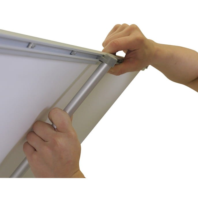 Orient Roll-up 100 x 200 cm rolled advertising stand with a printout